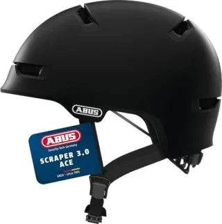 Abus SCRAPER 3.0 ACE Helm velvet black L (57-61 cm)