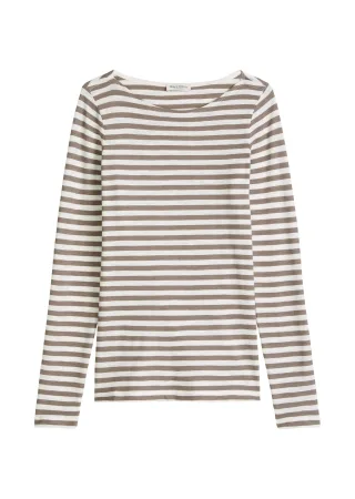Marc OPolo Casual - Longsleeve Medium Brown - Gr. - S