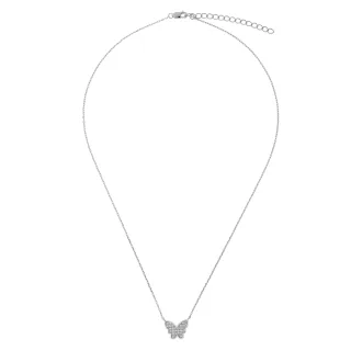 Orphelia 'Amaya' Halskette für Damen aus 925er Sterlingsilber – Silber ZK-7316