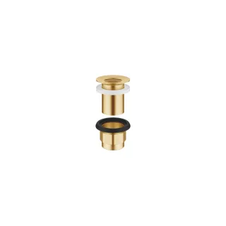 Dornbracht Siebventil SERIENNEUTRAL 10110970 Gold gebürstet (PVD),10110970-37 10110970-37