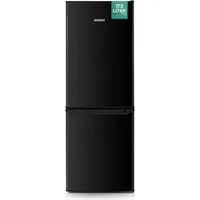 Heinrich´s Kühl-/Gefrierkombination HKS 3291 SW, 142.5 cm hoch, 49.5 cm breit, Kühlschrank 121 L Gefrierschrank 52 L Freezer Kühlgefrierschrank