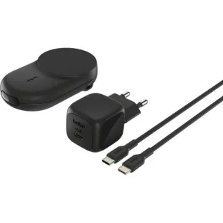 Belkin UltraCharge 25W Qi2 magn. 2-in-1 Lad.klappb.sw. WIZ039kqBK