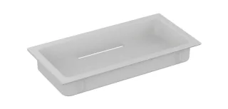 Keuco Haltegriff 135 Gr. Plan 14909 Kunstst.-Einsatz lichtgrau, lose, 14909000138 14909000138