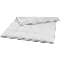 sleepling Federbettdecke Loft, Füllung: 80% Federn / 20% Daunen, Bezug: Feinster Mako-Batist, Steppung in Kassettenoptik, verhindert Verrutschen der Füllung