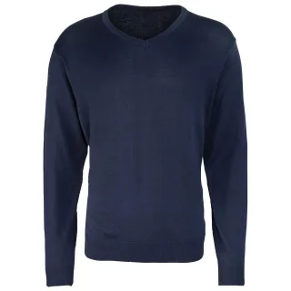 Premier - Sweatshirt V-Ausschnitt für Herren (Marineblau)