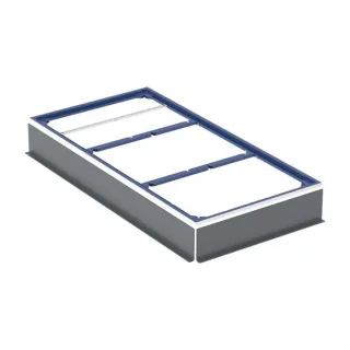 Geberit Duofix Installationsrahmen 551519001 90 x 180 cm, für Duschfläche, für 10 Füße