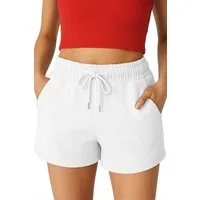 ROSS CAMP Sweatshorts Kurze Hose Damen Shorts Lycra