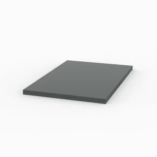 Sanipa Arbeitsplatte 2morrow AP03022, Anthrazit, H:16, B:352, T:520 mm AP03022