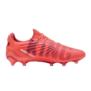 Puma - "King Ultimate" Fußballschuhe mit festem Boden für Damen (Weiß/Feuerrot)
