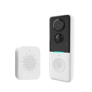 WF015-013D Tuya Smart Video Doorbell 120° Wide Angle Night Vision PIR Motion Alerts Two-Way Audio IP65 Waterproof Wirele