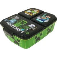 LuxusKollektion Lunchbox Lunchbox Kinder Brotdose Fächer BPA frei Minecraft