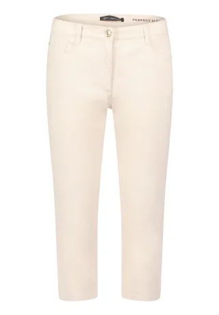 Betty Barclay - Lässige 3/4-Hose im 5-Pocket-Stil beige - Gr. - 44