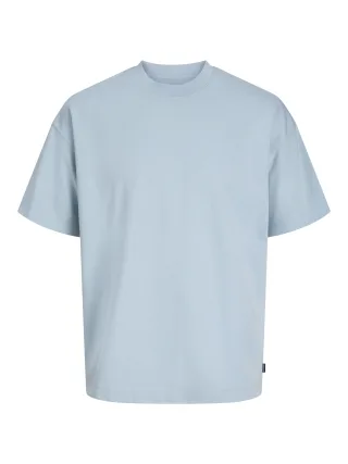 JACK&JONES - JJEBARRON TEE SS O-NECK NOOS Celestial Blue - Gr. - L
