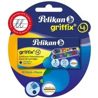 Pelikan Füllfederhalter Pelikan griffix Tintenpatronen, auf Blisterkarte