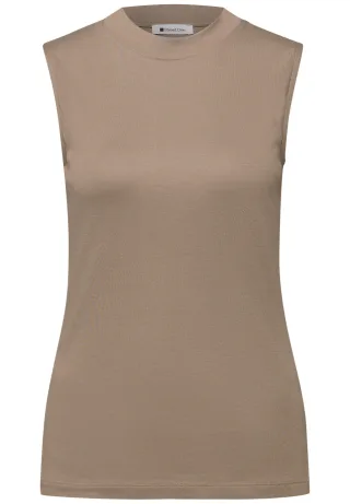 Street One - Basic Top light terra mocha - Gr. - 42
