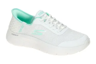 Skechers 124836 WMNT GO WALK FLEX - GRAND ENTRY Slip Ins, Wei?/Mint, Air Cool...