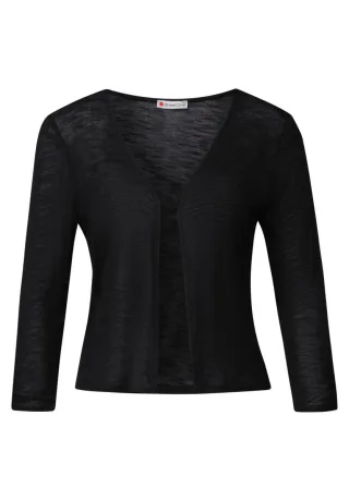 Street One - Offene Jacke schwarz - Gr. - 42