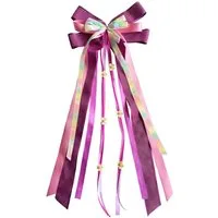 Nestler Schultüte Nestler Schultütenschleife pink/rainbow/pastell 23x50cm