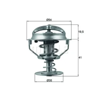 Behr Thermostat mit Dichtung Ford Fiesta Ka Street