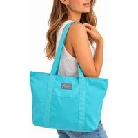 Antonio Shopper Antonio Strandtasche Badetasche Tasche Shopper XXL 60cm Neon Blau 252