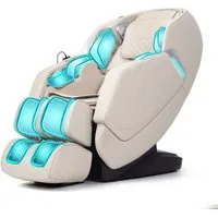 HealthRelife Massagesessel mit Zero-Gravity, 3D Shiatsu, Körperscan, SL-Schiene, beheizbarer (1-St), mit Relaxfunktion