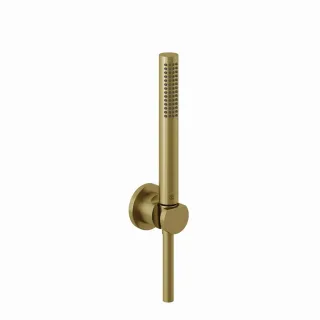 Kludi NOVA FONTE Puristic Wannen/Brause-Set 1S brushed gold, 20850N0-15 20850N0-15
