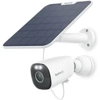 Reolink Überwachungskamera Argus Eco Ultra+Solarpanel WLAN Akku (Außenbereich, Innenbereich, 4K 8MP,Farbnachtsicht, Smarte Erkennung, 5/2,4GHz)