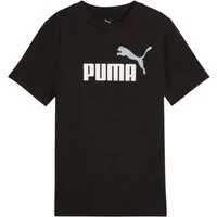 PUMA T-Shirt ESS 2 Color No.1 Logo Tee (Baumwolle) schwarz Jungen