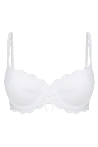 SUSA - Dirndl-BH weiß - Gr. - 80F