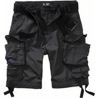 Brandit Shorts Savage Ripstop Shorts Beintaschen und zwei aufgesetzte Minipockets, integrierter Gürtel