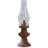 Mirabeau LED Laterne LED-Laterne Quinn klar/antikbraun