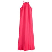 Next Satinkleid Brautjungfern-Maxikleid aus Satin mit Neckholder (1-tlg)