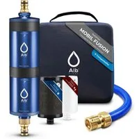 Alb Filter Wasserfilter Mobil Fusion Campingfilter, für Wohnmobil, gegen Bakterien, Doppelstufenfilter, Made in Germany