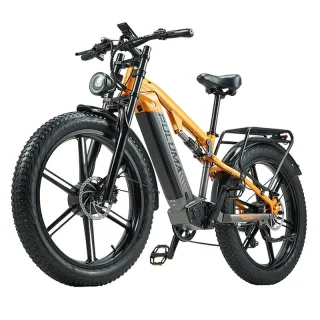 [EU Direct] PULUMA PH003 Electric Bike 48V 20AH Battery 1000W*2 Dual Motors 26*4.0inches Tires 80-90KM Max Mileage 200KG
