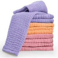Laynenburg Spucktuch Baby 10er-Set in 30x50cm aus extra weichem Musselin - 100% Baumwolle, Musselin-tücher als Mulltücher, Mullwindeln oder Stoffwindeln