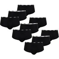 PUMA BODYWEAR Panty Mini Shorts Comfort Cotton Stretch (Set) Webgummibund, Logo