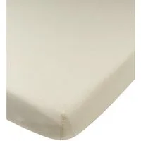 Meyco Baby Spannbettlaken Soft sand, Jersey, Gummizug: Rundum, (1 Stück), 40x80/90cm - 1-pack