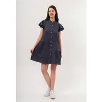 freshlions Jerseykleid Jolin (1-tlg) mit zarten Volantärmeln