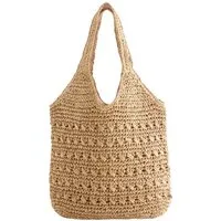 Next Schultertasche Schultertasche in Raffiaoptik (1-tlg)