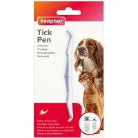 beaphar Zeckenpinzette Zeckenstift für Hunde