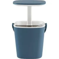 COSTWAY Gartentisch, 3 in 1 Cool Bar, Kühlbox mit Eiszange
