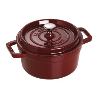Staub La Cocotte Cocotte 22 cm, rund, Grenadine-Rot, Gusseisen