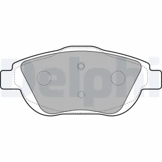 Delphi Bremsbel?ge vorne Citroen DS Opel Peugeot LP2164
