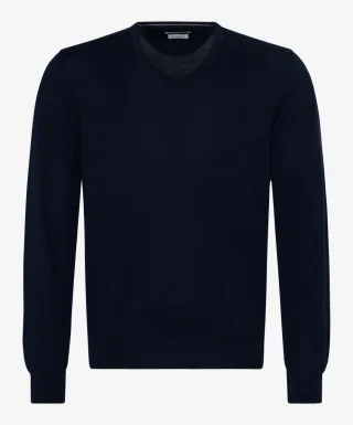 BRAX - Pullover - Vico blau - Gr. - XXXL