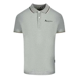 Aquascutum Unisex Erwachsenen London Tipped Polo-Shirt (Grau)