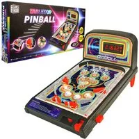 BEMIRO Spiel Tabletop Pinball Spiel mit LEDs