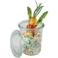 APS Einmachglas Weck, Glas, (Set, 12-tlg), spülmaschinengeeignet