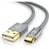 Primewire Typ C Ladekabel, Datenkabel, Adapterkabel für Smartphone & Tablet - 1m USB-Kabel, 2.0, USB-C, USB Typ A (100 cm), für Samsung Galaxy S8, S8, MacBook, Sony XZ, LG V20 G5 G6, HTC 10 uvm.