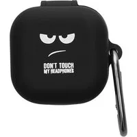 kwmobile Kopfhörer-Schutzhülle Design Schutzhülle für Samsung Galaxy Buds 4 / Galaxy Buds 4 Pro Hülle, TPU Silikon Case für Kopfhörer Ladecase stoßfestes Cover mit Karabiner