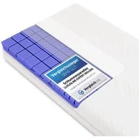 Kaltschaummatratze Luxusline Expert®, Schlummerparadies, 19 cm hoch, 7 Zonen, 2D-Wellenschnitt, HR Kaltschaum, 10 Jahre Garantie